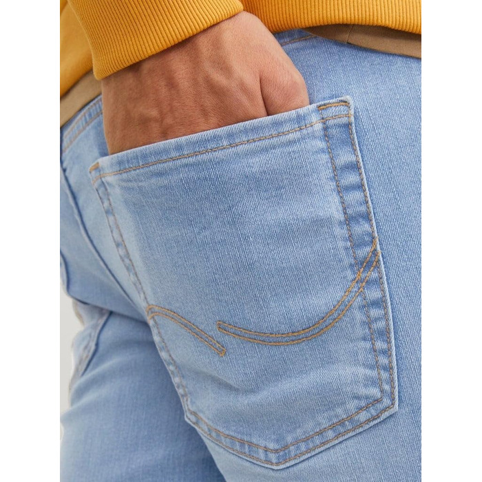 Джинси чоловічі JACK & JONES Slim Fit JJIGLENN Original SQ 330 NOOS, блакитні (28W/32L)