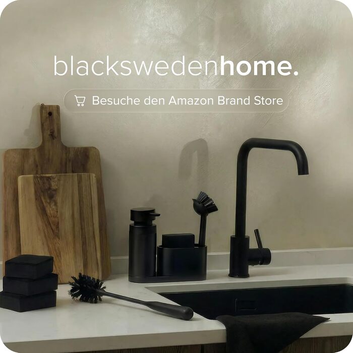 Смітник для ванної кімнати blackswedenhome на 5л з м'яким закриттям (Softclose) та внутрішнім відром, білий