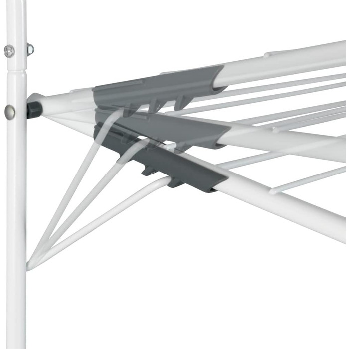 Сушарка для білизни WENKO на двері, 8 м, 3 крила, біла - настінна або підвісна