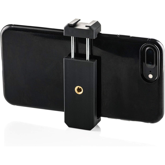 Штатив відео 140 см MOJOGEAR з кріпленням для смартфона - штатив для камери/телефона, трипод з кульковою головкою, алюміній, SAB234