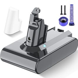 Акумулятор 21.6V 4.6Ah для пилососів Dyson V6 DC62 (замінник) + 2 фільтри + кришка + 2 шурупи