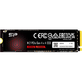 SSD Silicon Power UD90 1TB NVMe 4.0 Gen4 PCIe M.2 – Швидкість до 5000/4800 МБ/с
