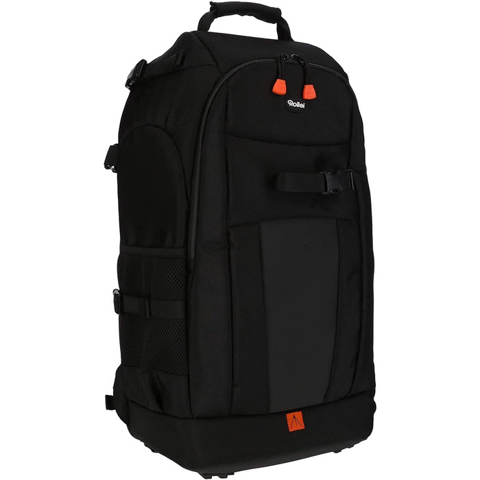 Рюкзак для камери Rollei Fotoliner Ocean L: великий, з перероблених PET-пляшок, з дощем. захистом, розмір ручної поклажі, чорний