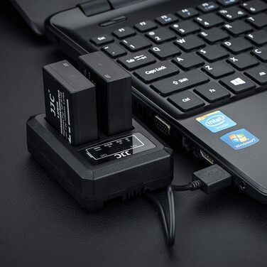 Зарядний пристрій JJC USB для акумуляторів Fujifilm X-T30, X-E5, X100VI, X100V та інших моделей (NP-W126/NP-W126s)