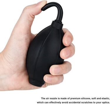 Набір для чищення камери 3-в-1: бляшка, пензлик, мікрофібра (DSLR, об'єктив)