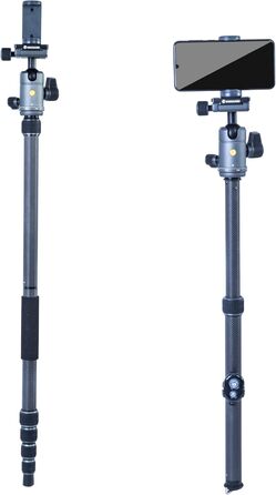 Алюмінієвий компактний штатив для подорожей Vanguard Veo 3GO 204AB з кулястим головкою (куля 20 мм)