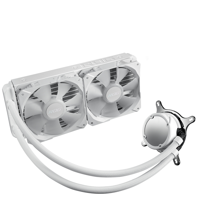 Рідинне охолодження процесора ASUS ROG STRIX LC II 240 ARGB White Edition