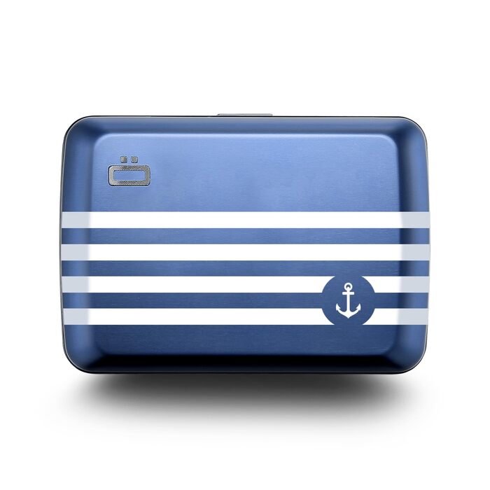 Алюмінієве картхолдер ÖGON Smart Case Oslo з гравіюванням Sailor, RFID захистом