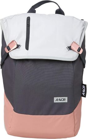 AEVOR Daypack – водонепроникний рюкзак 18 л з відділенням для ноутбука 15'', дихаюча спинка, багато кишень, колір рожевий