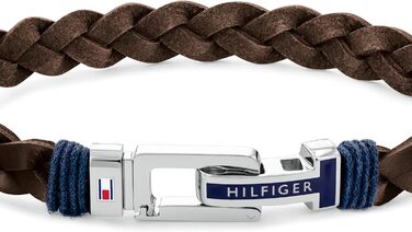 Браслет шкіряний чоловічий Tommy Hilfiger плетене коричневий 2790309
