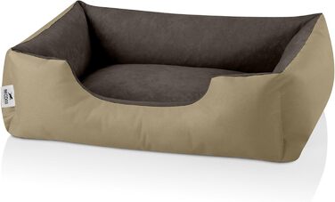 Лягушкове ліжко для собак BedDog M - м'яке, зручне, знімний чохол, для маленьких собак