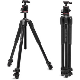 Штатив Manfrotto 055XPRO3 з триногим кріпленням – професійний штатив з алюмінію, 3 сегменти, для DSLR та аксесуари