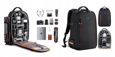 Фоторюкзак K&F Concept Beta Backpack 18 л — чорний