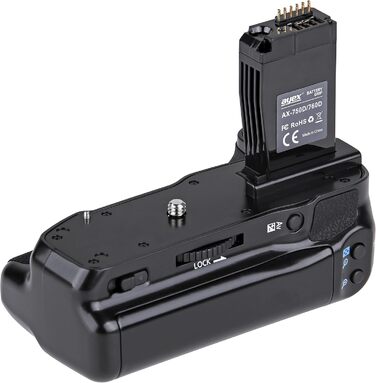 Акумуляторний хватка (Battery Grip) для Canon EOS 760D 750D IX8 T6S T6I сумісний з BG-E18, чорний