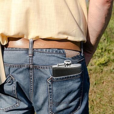 Набір фляг 260 мл з нержавіючої сталі для віскі та шнапсу. Міні фляга, портативна, дорогий алкогольний аксесуар, подарунок (зелений, чорний)