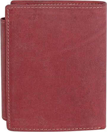 Harrys-Collection Women's Vintage Wallet with Heart Special Edition, Sizes: One Size, Colors: Red, Leather, RFID Protection