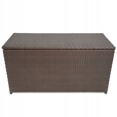Садовий ящик VidaXL, коричневий техноротанг, 360 л, 120x50x60 см