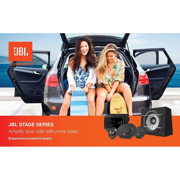 Автомобільні динаміки JBL Stage2 524 210Вт 13см 2-смугові від Harman Kardon