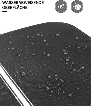 Сумка для туалетних аксесуарів на гачок, велика дорожня сумка-органайзер для жінок та чоловіків, 4-в-1 водонепроникна, армійний зелений (чорний)