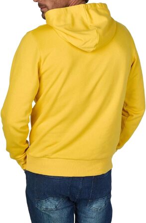 Чоловічий худі Jack & Jones JJMORTY Regular Fit з принтом, колір Solar Power (зелено-жовтий), розмір L
