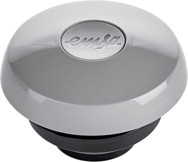 Термос Emsa Samba Wave 1.0 л з Quick-Press: ізоляція 12h гаряче/24h холодне, не протікає, з пластику та скла
