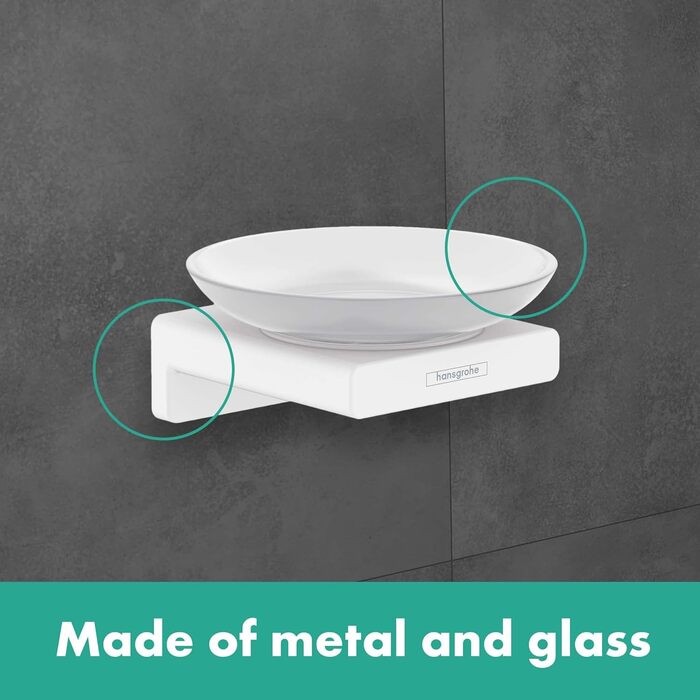 Hansgrohe AddStoris Soap Dish, Chrome