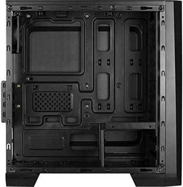 Корпус для ПК AeroCool CYLON MINI MicroATX, RGB підсвітка, бічне вікно, 80мм вентилятор, чорний