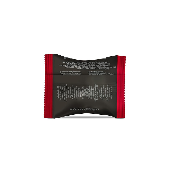 Кава в капсулах Caffè Borbone Rossa (Червона суміш) для Lavazza Espresso Point, 100 шт
