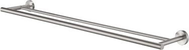 Тримач для рушників KES, подвійний, з нержавіючої сталі SUS304, 60 см, A2001S60