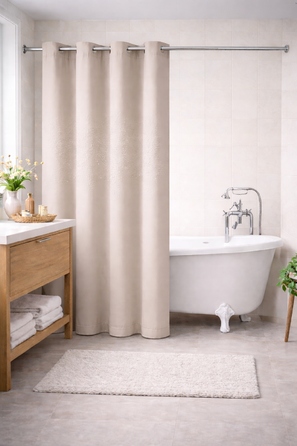 Текстильна штора для ванни NOW-ART, 200 x 220 см