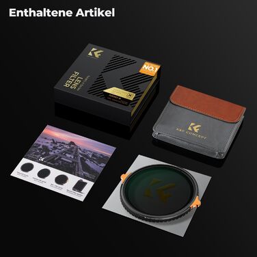 Фільтр K&F Concept Nano-X True Color 58mm 2-в-1 (Поляризаційний & ND2-ND32)