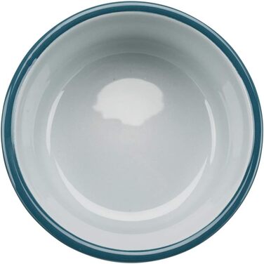 Миска для собак TRIXIE Eat on Feet, Petrolblau/Hellblau/Grau/Hellgrau, 2 × 1.6 L, ø20 см