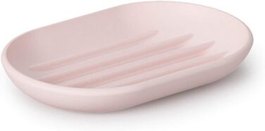 Тримач для мила Umbra Touch овальної форми з м'яким покриттям для ванної кімнати та кухні, білий, 14 x 9 x 2 см