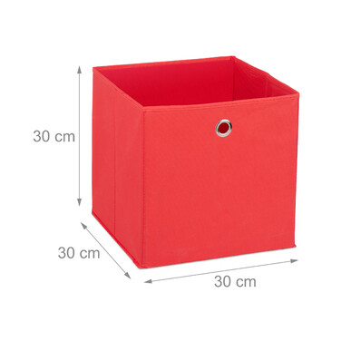 Set of 2 Fabric Storage Boxes