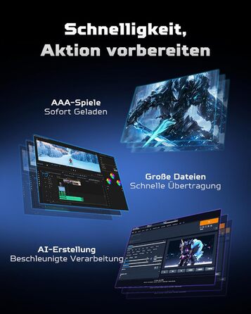 SSD Acer Predator GM6 1TB M.2 NVMe PCIe 4.0 - Швидкий накопичувач для ігор та ПК