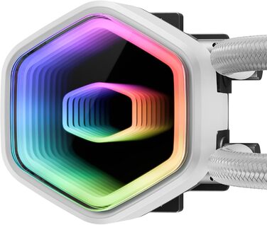 Система водяного охолодження Cooler Master Masterliquid L Core ARGB 360, MLW-D36M-A18PZ-R1 (білий корпус)