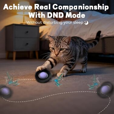 Інтерактивне іграшкове м'ячик для котів з лабіринтом та пір'ям, автоматичне ігровий набір, мисливська іграшка для котів, подарунок для кота