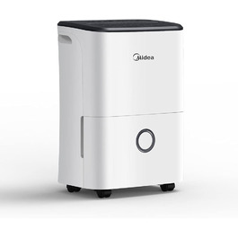 Зволожувач повітря Midea DF-20DEN7-WF, 20л/24г, 100м³, білий, з Wi-Fi, таймер 24г, бак 3л