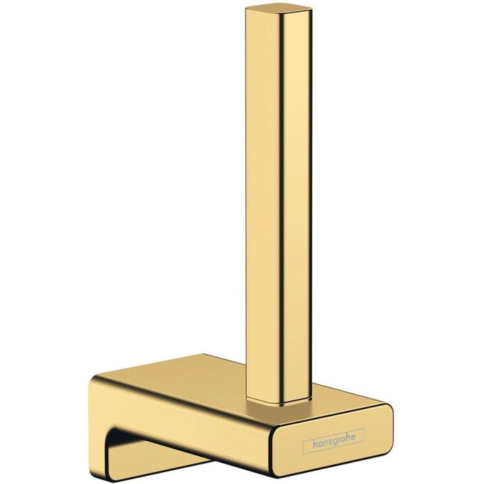 Hansgrohe AddStoris Toilet Paper Holder - Wall Mounted Tissue Holder, Bathroom Accessory - Polished Gold Finish