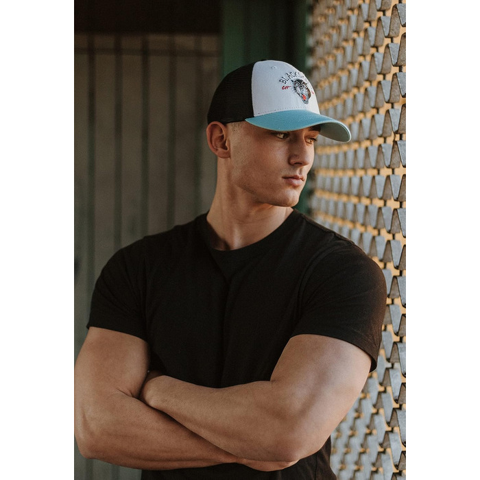 Кепка Snapback Blackskies® з візерунками та різними кольорами | Бейсболка для чоловіків та жінок | З м'якої шкіри | Літня кепка для відпочинку та повсякденного носіння | Унісекс | Streetwear, Outdoor, Summer, Casual, Один розмір (Panther - Baseball, Чорний-Синій)