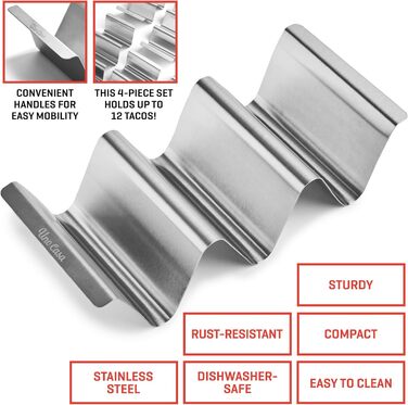 Uno Casa Cast Iron Tortilla Press Kit - Taco & Roti Maker with 100 Sheets of Baking Paper - Versatile Kitchen Gadget for Tortillas, Roti, Dosas, and Dumplings