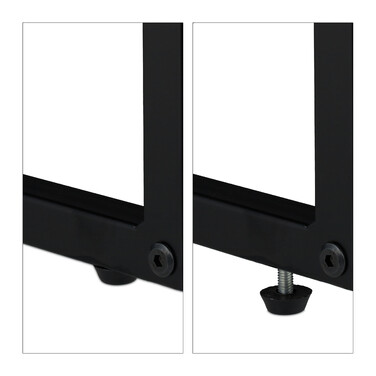 Relaxdays Console Table - Black