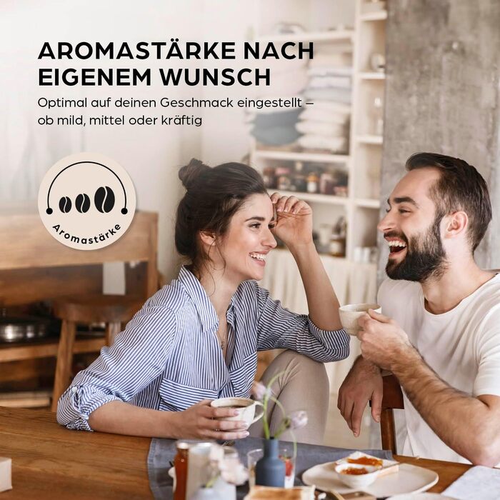 Кавомашина Barista Filterkaffeemaschine з термоканавою, таймер 24 год, постійний фільтр, для 8 чашок кави, для кавової гущі [з нержавіючої сталі] 2) Термокана з нержавіючої сталі