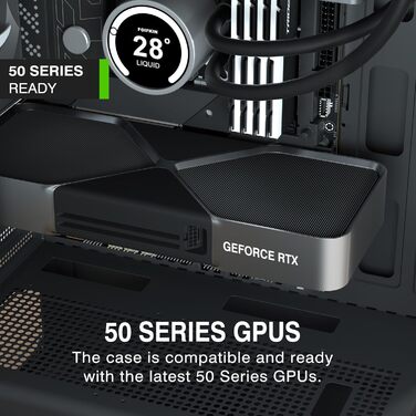 Корпус для ПК FOIFKIN з дерев'яною передньою панеллю з горіха, 4 PWM ARGB вентилятори, ATX Mid-Tower, USB Type-C, (M1, Білий)