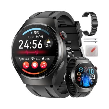 Смарт-годинник Bartomtime Kardiowatch MTech2 з AMOLED-дисплеєм, багатоколірний
