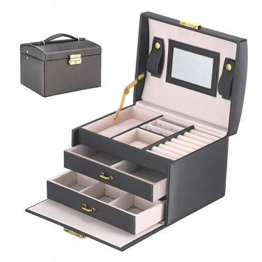 Скринька для прикрас у вигляді валізки з шухлядою