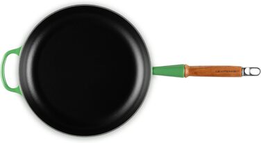 Сковорода Le Creuset Signature чавунна з дерев'яним ручками, 28 см, Bamboo