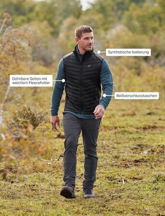 RevolutionRace Radical Insulate Vest для жінок: Легка ізольована жилетка для щоденного використання та активного відпочинку, XXL, Oatmeal