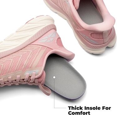 Жіночі спортивні сліпони ALLSWIFIT, рожеві, для тенісу, фітнесу, крос-тренінгу, зручні, дихаючі, з антиковзким покриттям (40 EU)