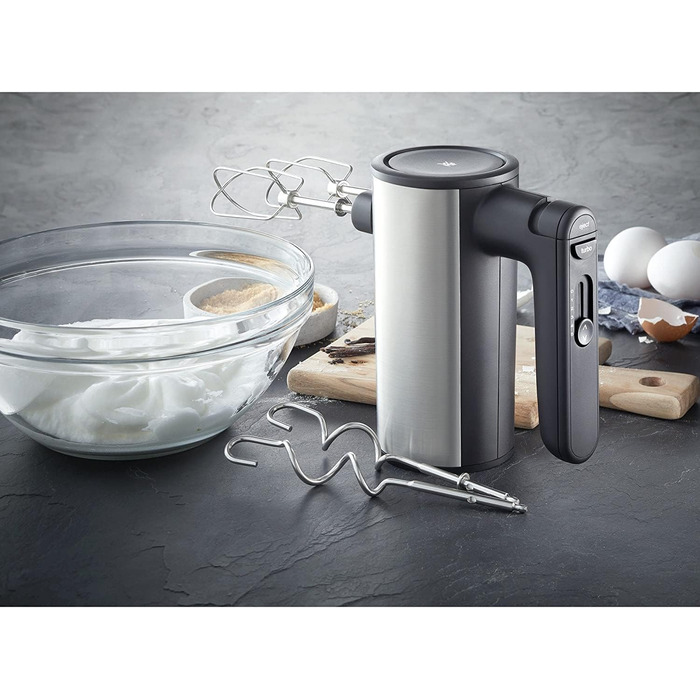 Електрична млинниця WMF Lono 1600 Вт, 33 см, антипригарна поверхня, з лопаткою і розподільником тіста, набір для приготування млинців та крепів